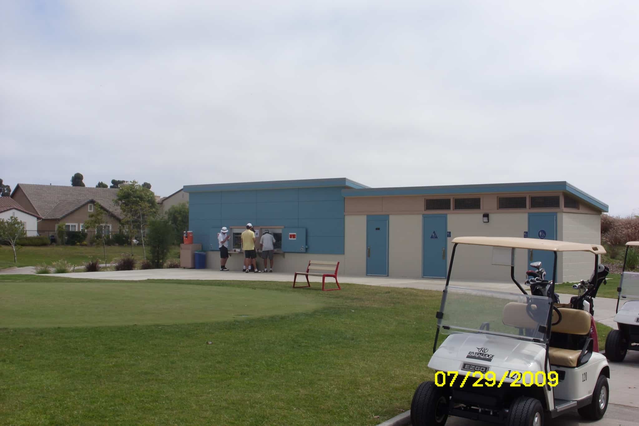 Golf course prefab building