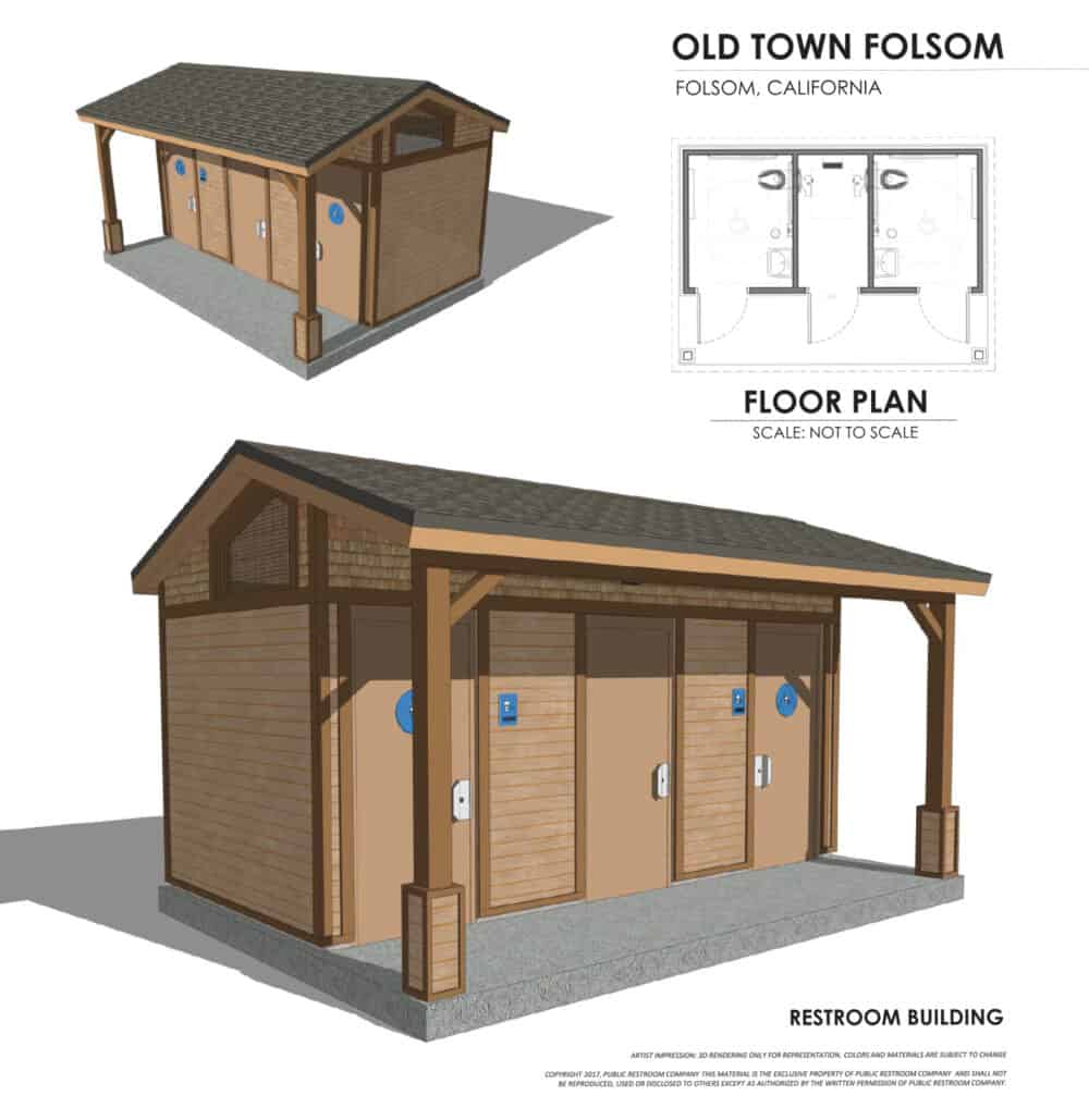 Old Town Folsom 3D